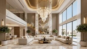 ديكورات مشبات فخمة في فلل الرياض الحديثة