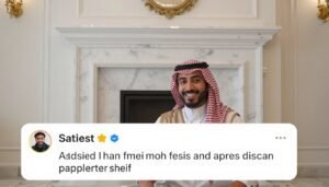 عميل سعيد مع مشب رخام جديد في مجلسه